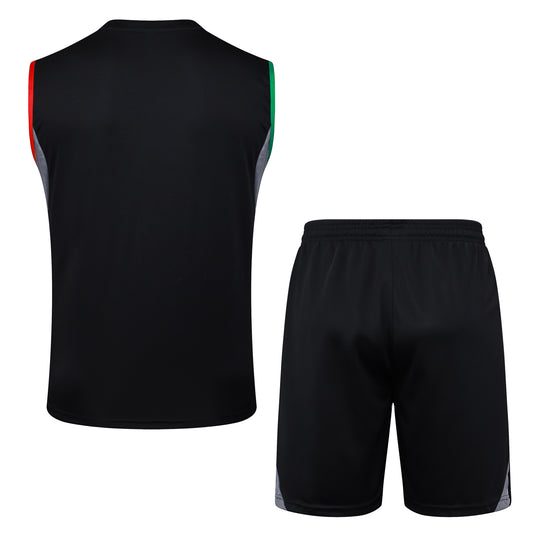 Kit entrenamiento Arsenal 2025/26 primera equipación detalle escudo – Cortita y al Pie