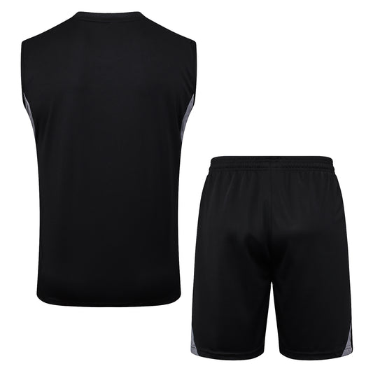 Kit entrenamiento Inter Miami 2025/26 segunda equipación negra detalle escudo – Cortita y al Pie