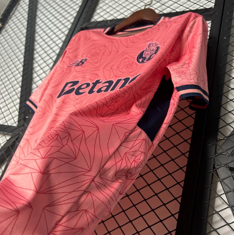 Camiseta Porto 2025/26 segunda equipación versión fan lateral – Cortita y al Pie