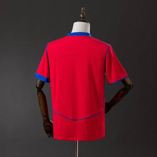 Camiseta PSG 2025/26 tercera equipación versión fan detalle escudo – Cortita y al Pie