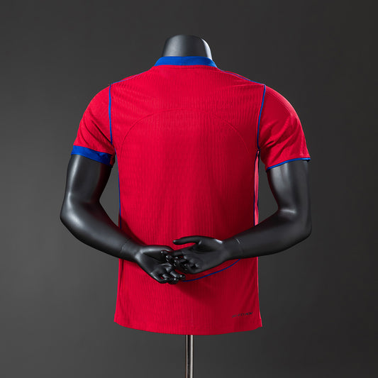 Camiseta PSG 2025/26 tercera equipación versión jugador detalle escudo – Cortita y al Pie