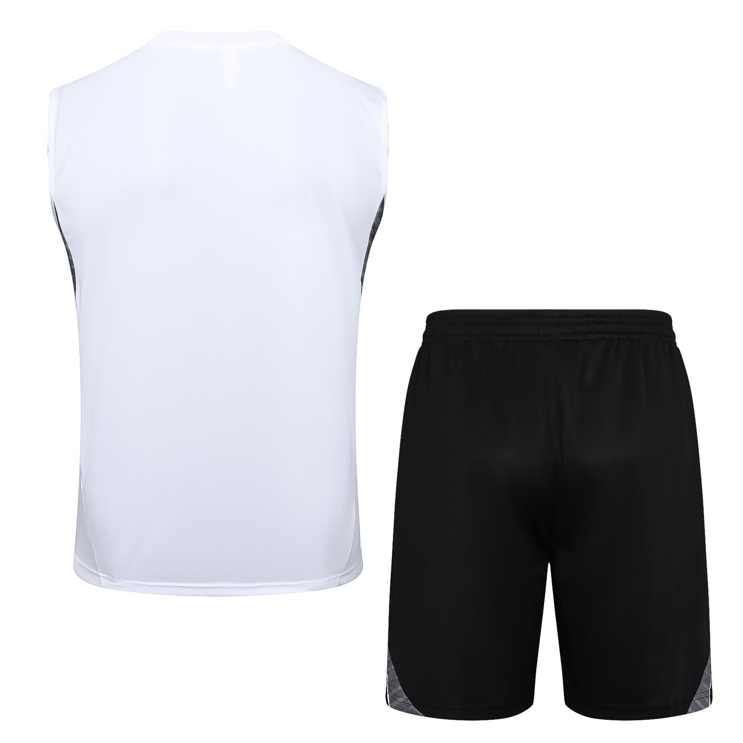 Kit entrenamiento Real Madrid 2025/26 primera equipación blanco detalle – Cortita y al Pie
