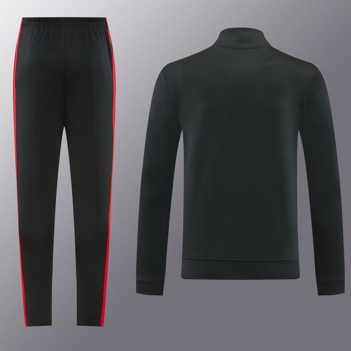 Chándal Manchester United 2026/27 Negro chaqueta y pantalón - vista trasera