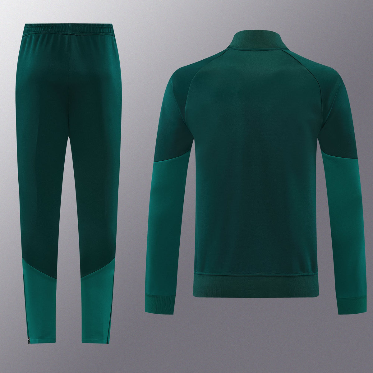 Chándal Real Madrid 2026/27 Verde chaqueta y pantalón - vista trasera