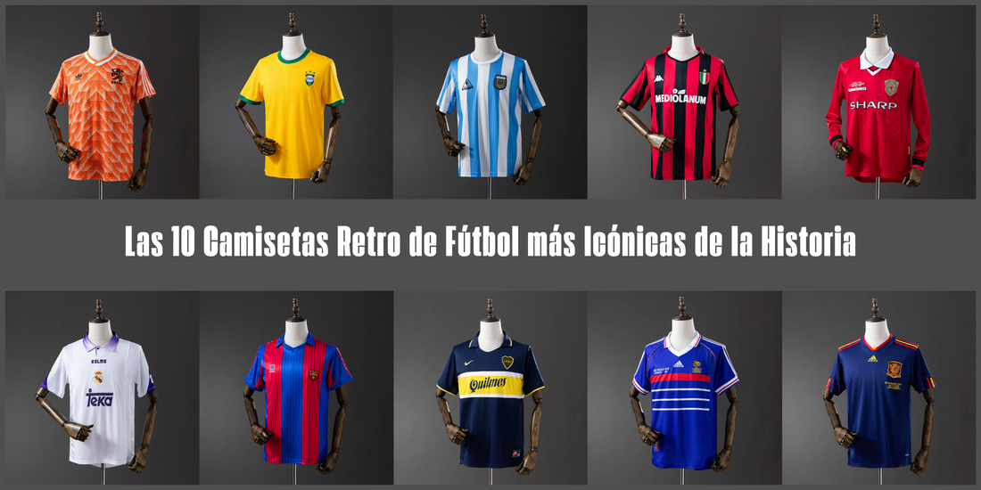 camisetas retro de fútbol más icónicas