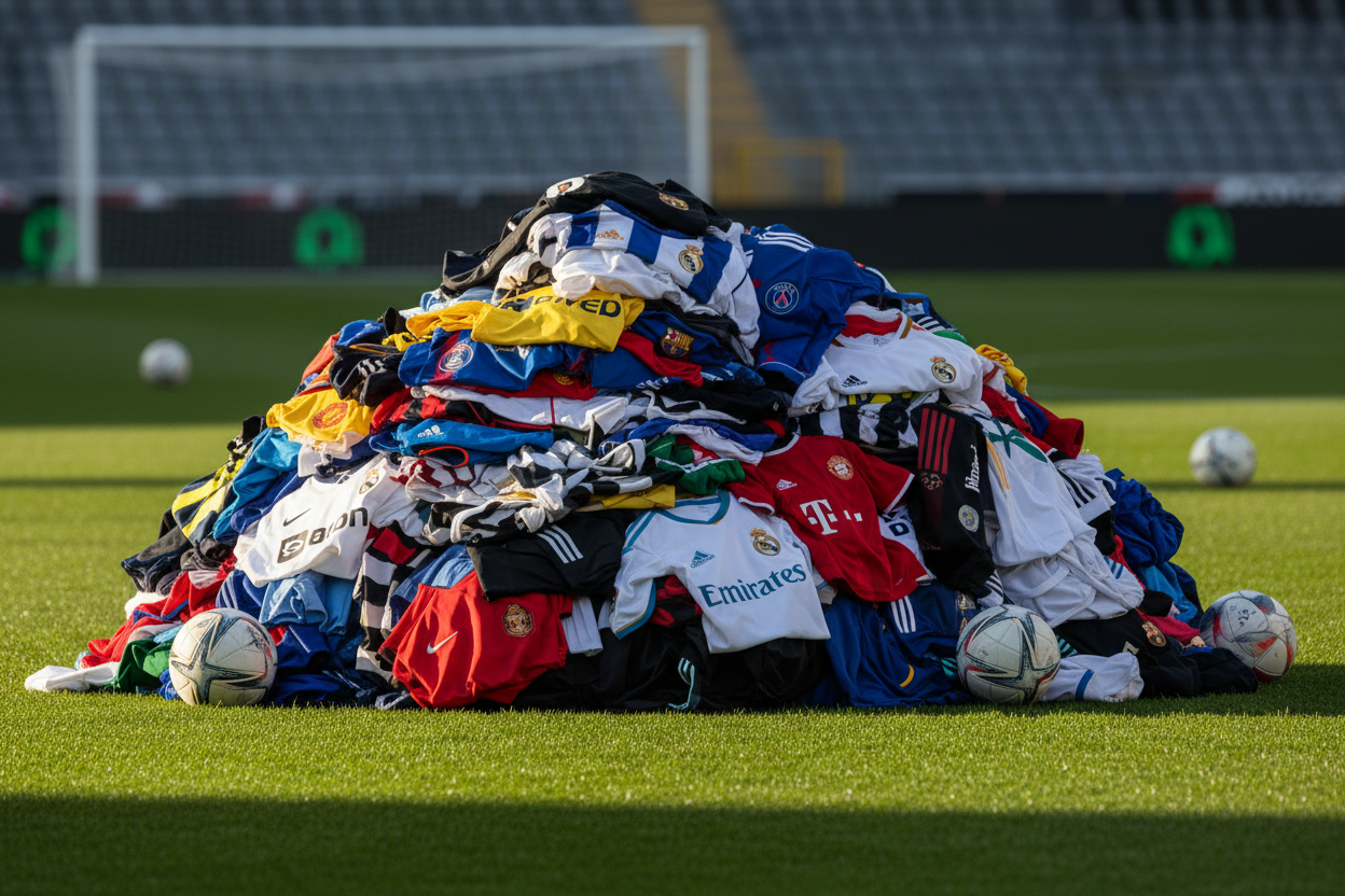 Las camisetas de fútbol más vendidas en Cortita y al Pie - retro y actuales desde 22,99€