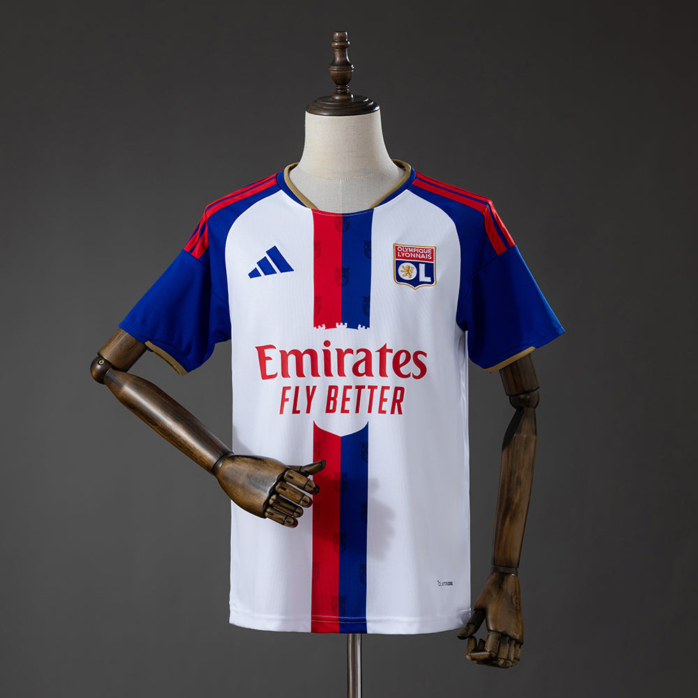 Camiseta Olympique de Lyon 2026/27 – Primera Equipación Versión Fan