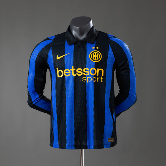 Camiseta Inter de Milán 2026/27 – Primera Equipación Versión Jugador Manga Larga