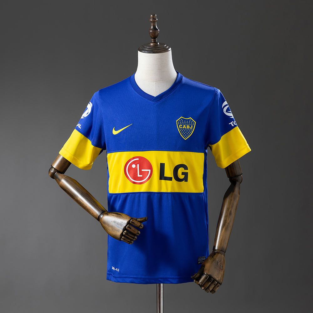 Camiseta retro Boca Juniors 2011/12 primera equipación azul amarilla La Bombonera – Cortita y al Pie