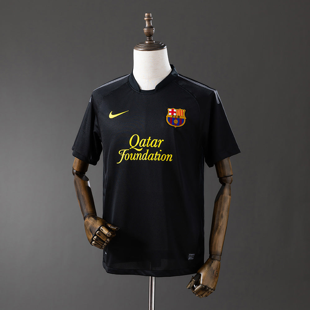 Camiseta retro FC Barcelona 2011/12 segunda equipación amarilla Messi LaLiga – Cortita y al Pie