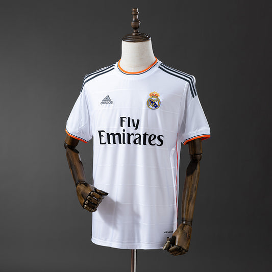 Camiseta retro Real Madrid 2013/14 primera equipación blanca Décima Champions CR7 – Cortita y al Pie