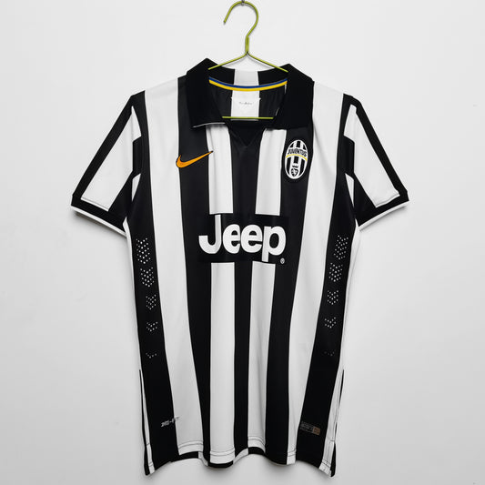 Camiseta retro Juventus 2014/15 primera equipación bianconera Tevez Pogba UCL Final – Cortita y al Pie