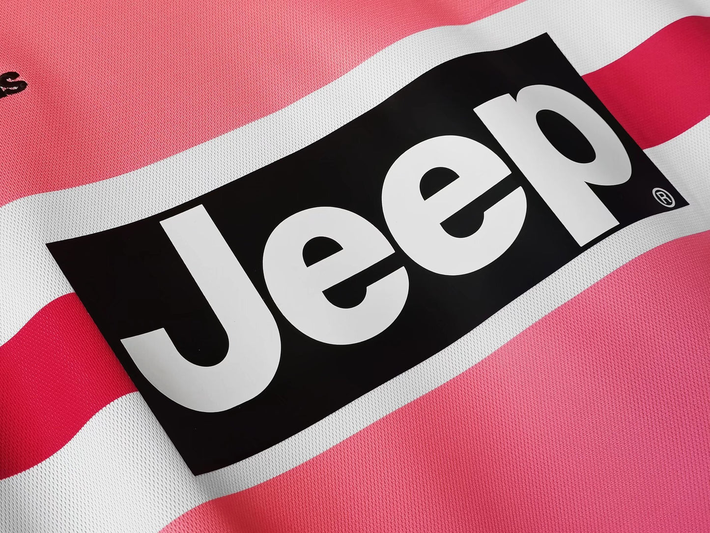 Camiseta retro Juventus 2015/16 segunda equipación manga larga lateral – Cortita y al Pie