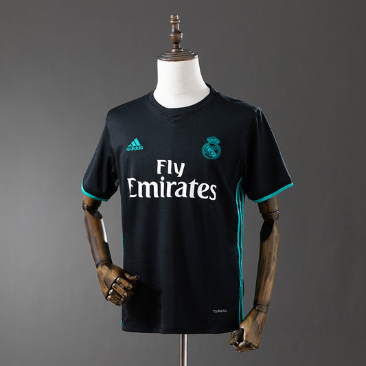 Camiseta retro Real Madrid 2017/18 segunda equipación Decimotercera Champions Cristiano – Cortita y al Pie