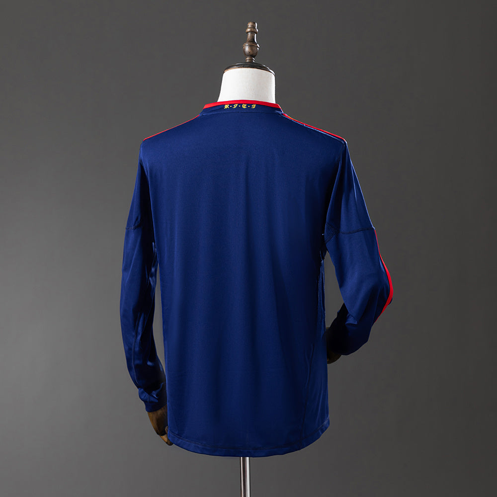 Camiseta retro España 2010 segunda equipación manga larga detalle escudo – Cortita y al Pie