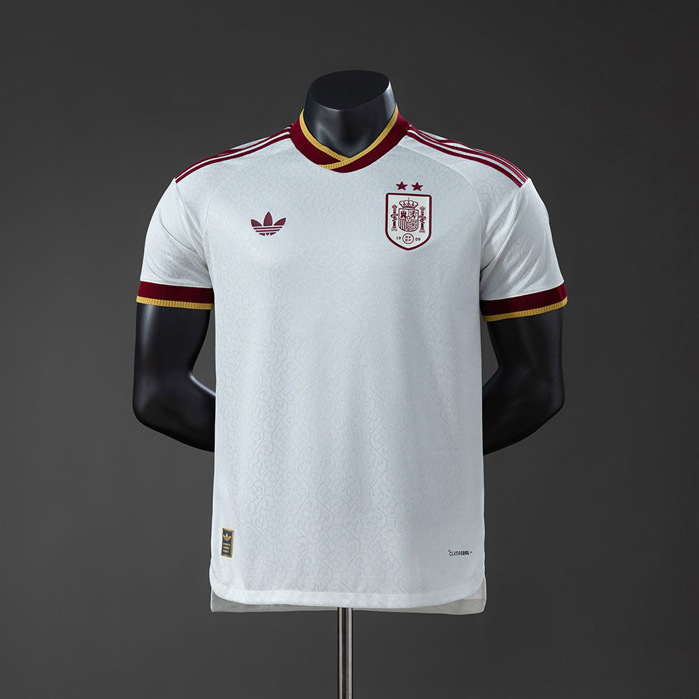 Camiseta España Mundial 2026 – Segunda Equipación Versión Jugador (Dos Estrellas)