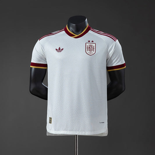 Camiseta España Mundial 2026 – Segunda Equipación Versión Jugador (Dos Estrellas)