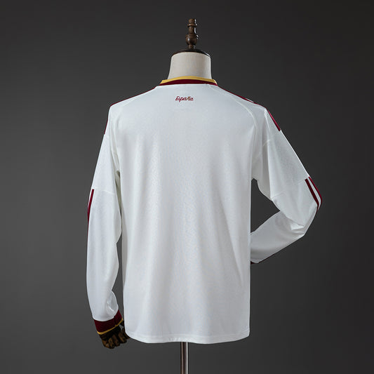 Camiseta España Mundial 2026 – Segunda Equipación Versión Fan Manga Larga (Dos Estrellas)