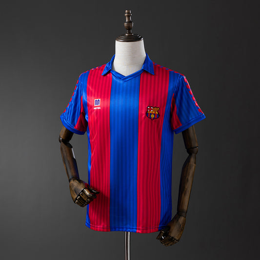 Camiseta retro FC Barcelona 1990/92 primera equipación blaugrana era Dream Team Cruyff – Cortita y al Pie