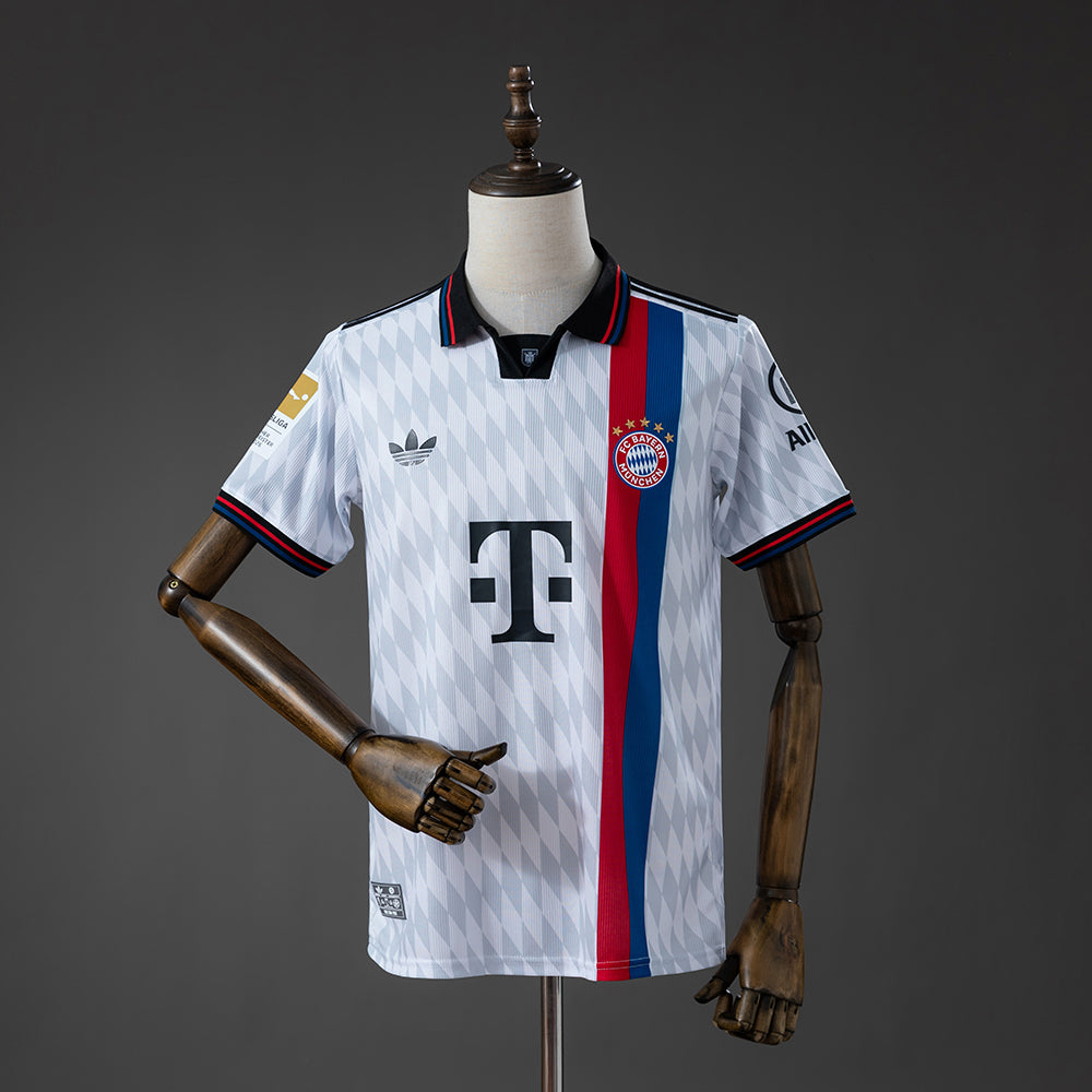 Camiseta Bayern Múnich 2026/27 segunda equipación versión fan Allianz Arena – Cortita y al Pie