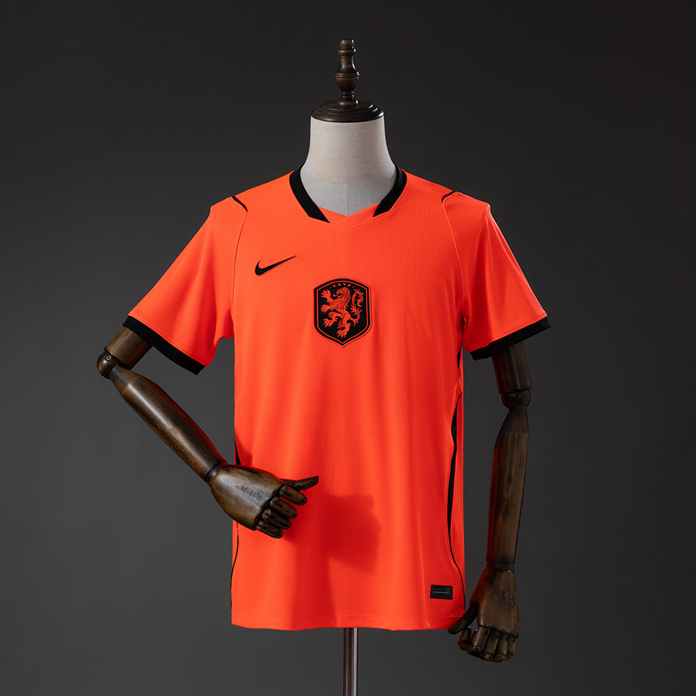 Camiseta Países Bajos Mundial 2026 primera equipación versión fan naranja Oranje – Cortita y al Pie