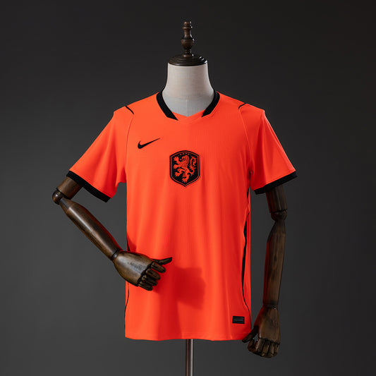 Camiseta Países Bajos Mundial 2026 primera equipación versión fan naranja Oranje – Cortita y al Pie