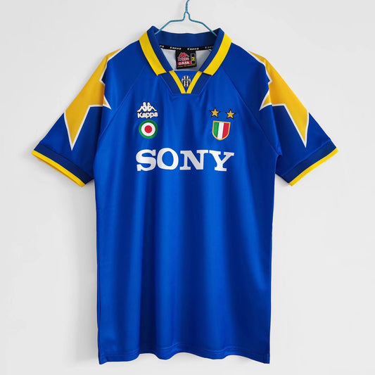 Camiseta retro Juventus 1996/97 tercera equipación Del Piero Zidane Champions – Cortita y al Pie