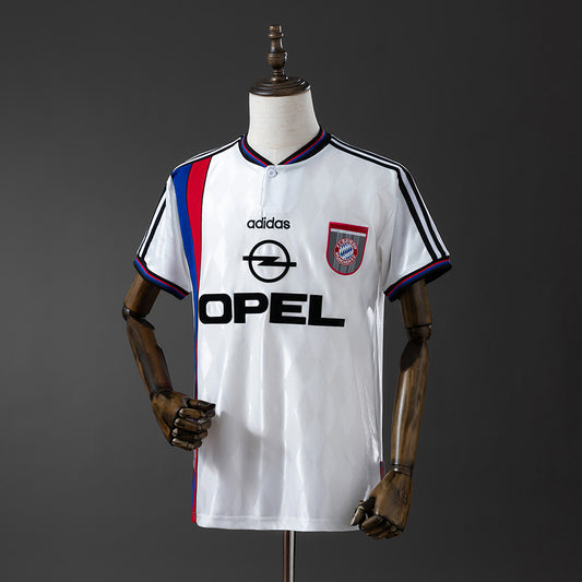 Camiseta retro Bayern Múnich 1996/97 segunda equipación Matthäus Effenberg Champions – Cortita y al Pie