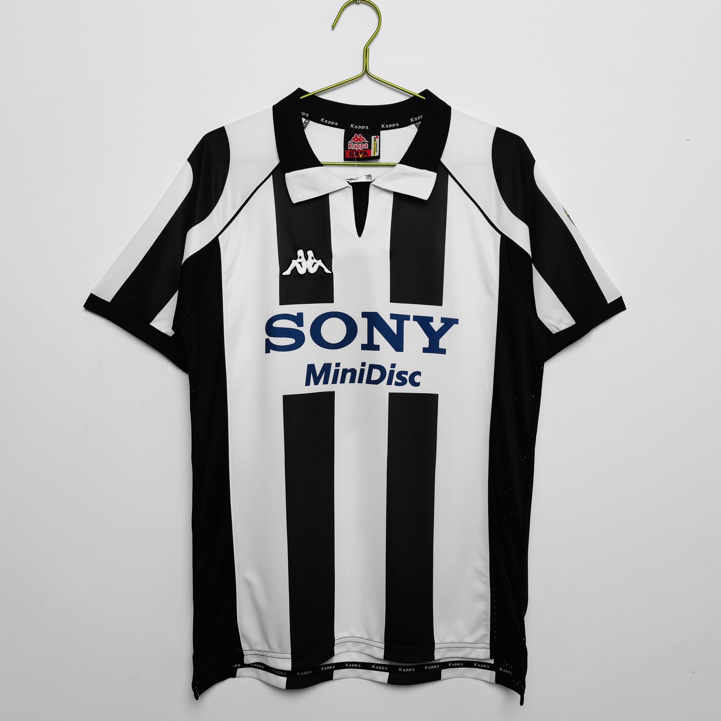 Camiseta retro Juventus 1997/98 primera equipación bianconera Zidane Del Piero Serie A – Cortita y al Pie