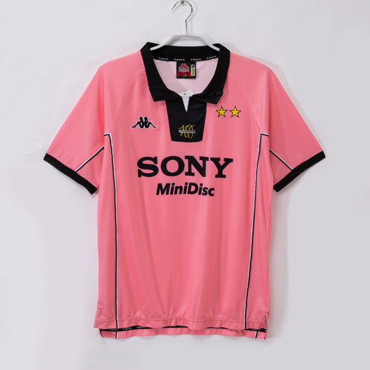 Camiseta retro Juventus 1997/98 segunda equipación blanca Zidane Del Piero Serie A – Cortita y al Pie