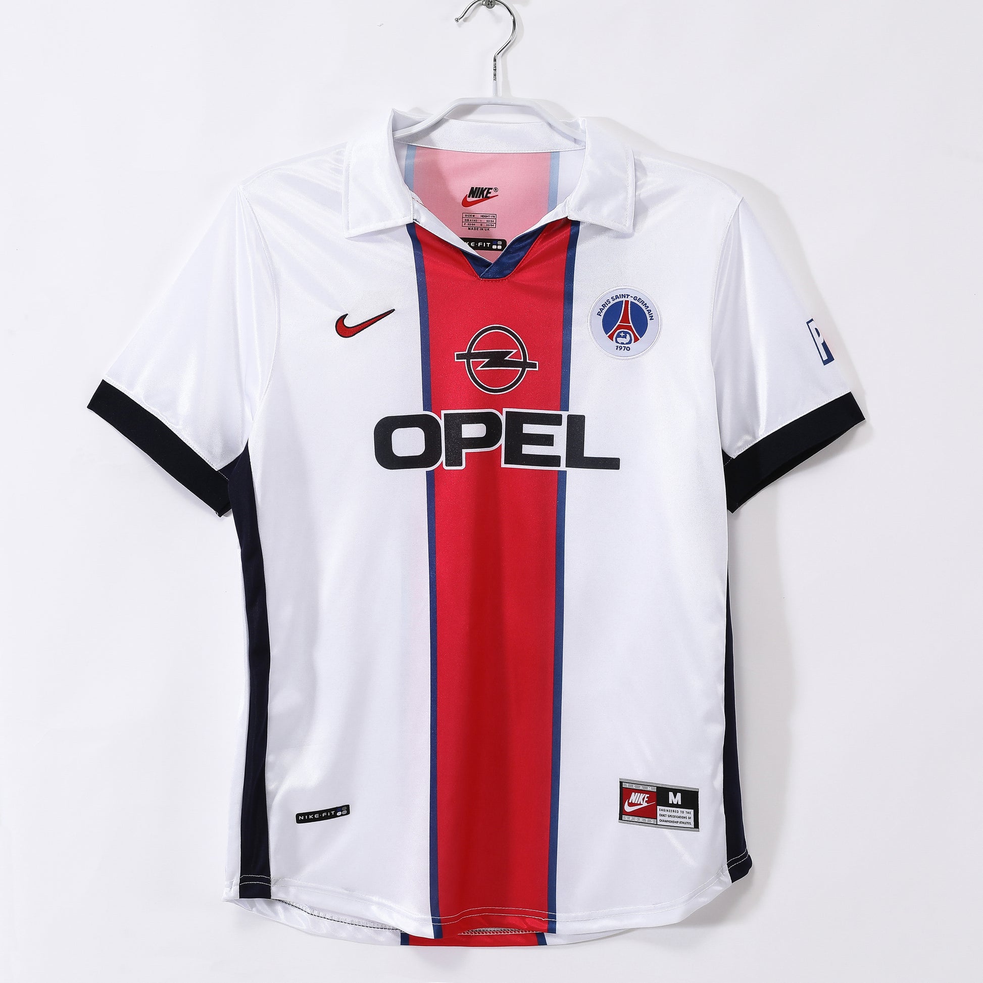 Camiseta retro PSG 1998/99 segunda equipación Anelka Ronaldinho Parc – Cortita y al Pie
