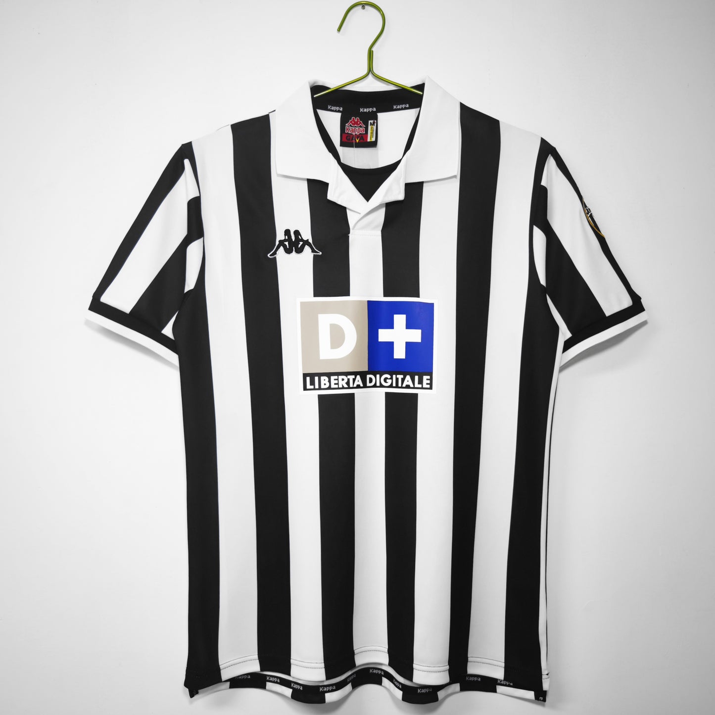 Camiseta retro Juventus 1998/99 primera equipación bianconera Del Piero Inzaghi Serie A – Cortita y al Pie