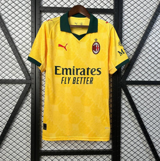 Camiseta AC Milan 2025/26 tercera equipación versión fan San Siro – Cortita y al Pie