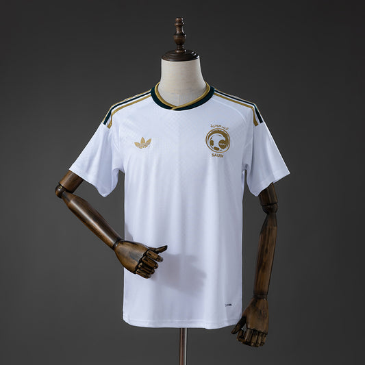 Camiseta Arabia Saudí Mundial 2026 segunda equipación versión fan verde – Cortita y al Pie