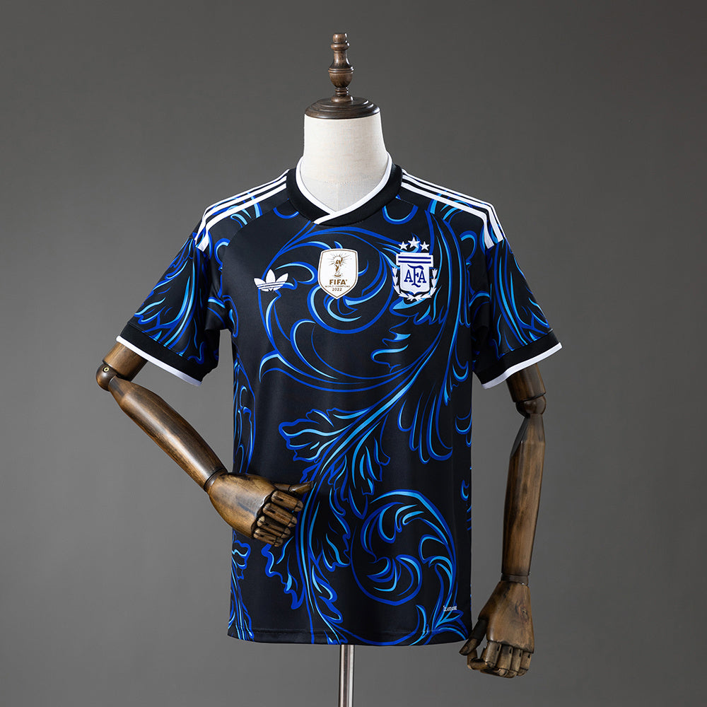 Camiseta Argentina Mundial 2026 segunda equipación versión fan azul celeste – Cortita y al Pie