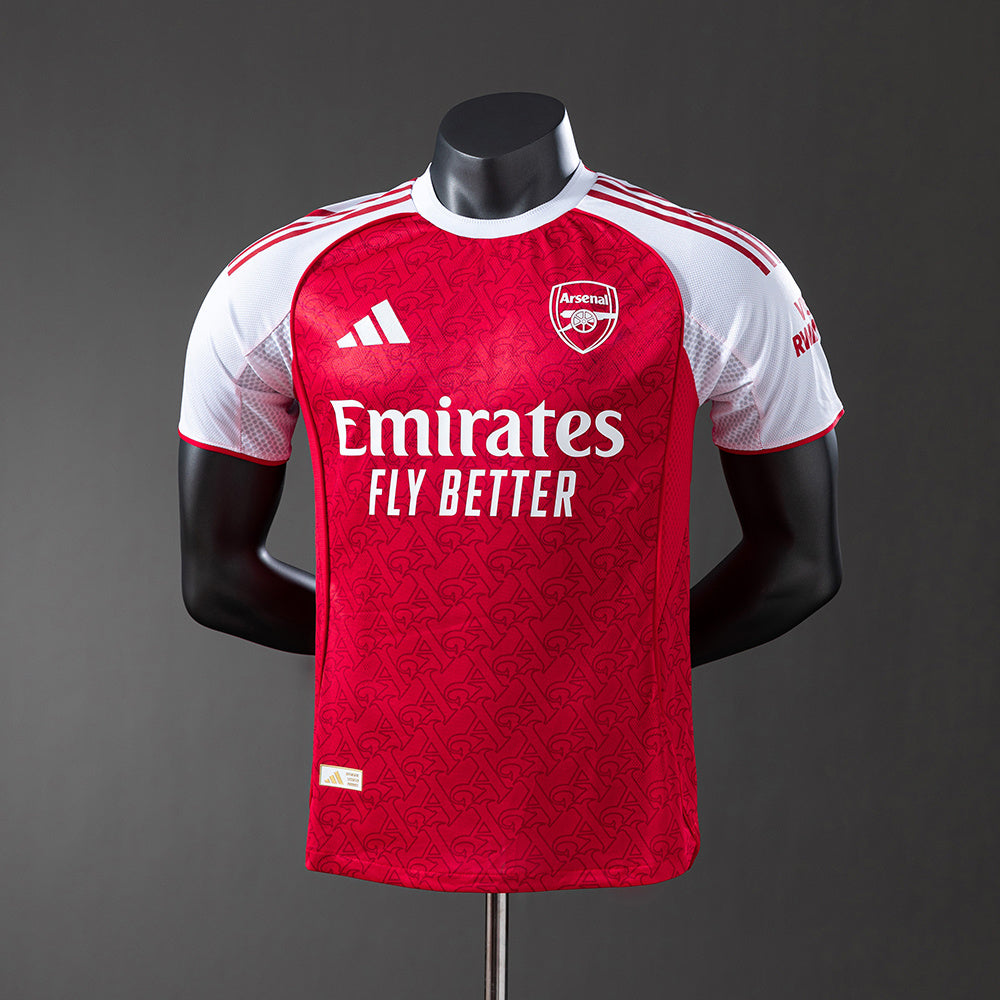 Camiseta Arsenal 2025/26 primera equipación versión jugador roja Emirates – Cortita y al Pie