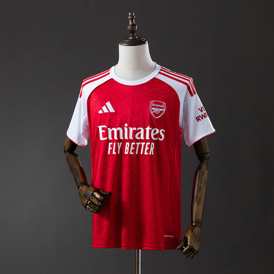 Camiseta Arsenal 2025/26 primera equipación versión fan roja Highbury Emirates – Cortita y al Pie
