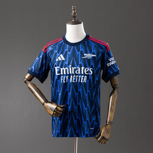 Camiseta Arsenal 2025/26 segunda equipación versión fan blanca Emirates – Cortita y al Pie