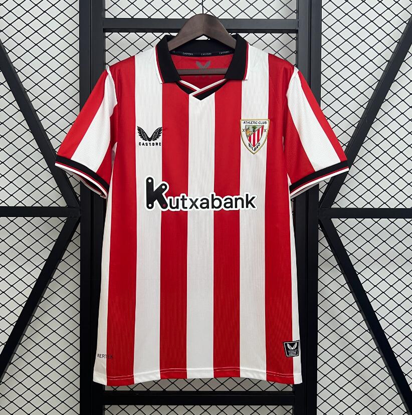 Camiseta Athletic Club 2025/26 primera equipación versión fan rojo blanco San Mamés – Cortita y al Pie