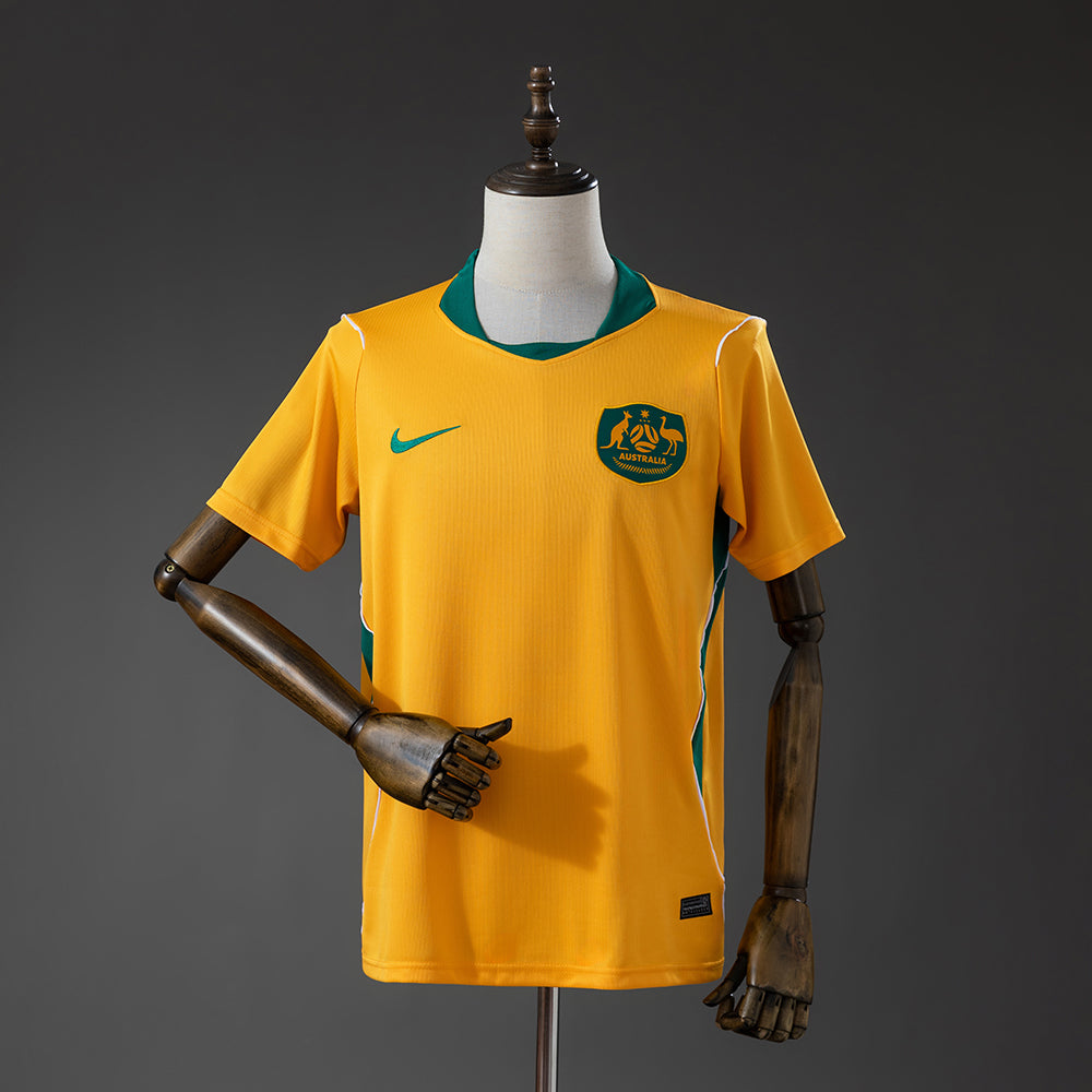 Camiseta Australia Mundial 2026 primera equipación versión fan Socceroos – Cortita y al Pie