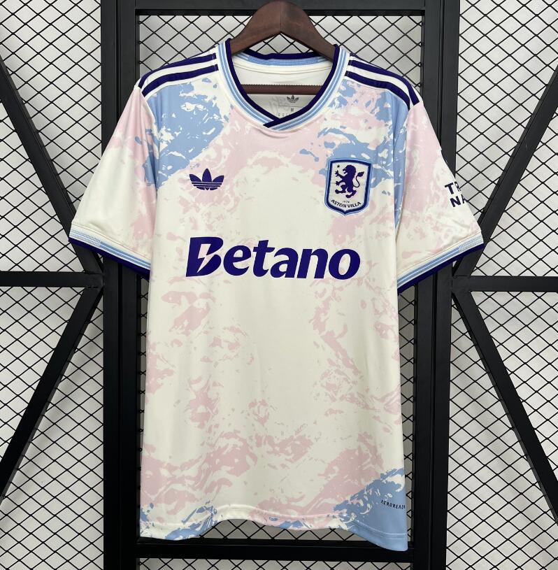 Camiseta Aston Villa 2025/26 tercera equipación versión fan Villa Park – Cortita y al Pie