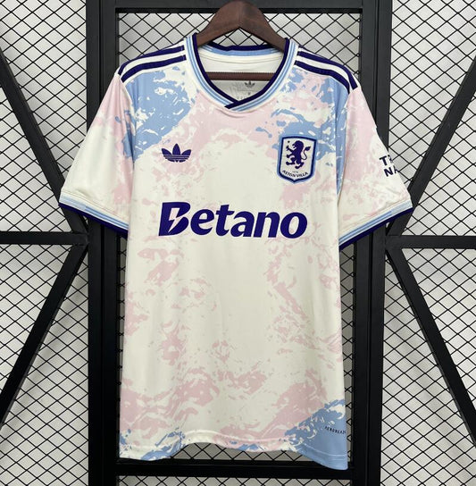 Camiseta Aston Villa 2025/26 tercera equipación versión fan Villa Park – Cortita y al Pie