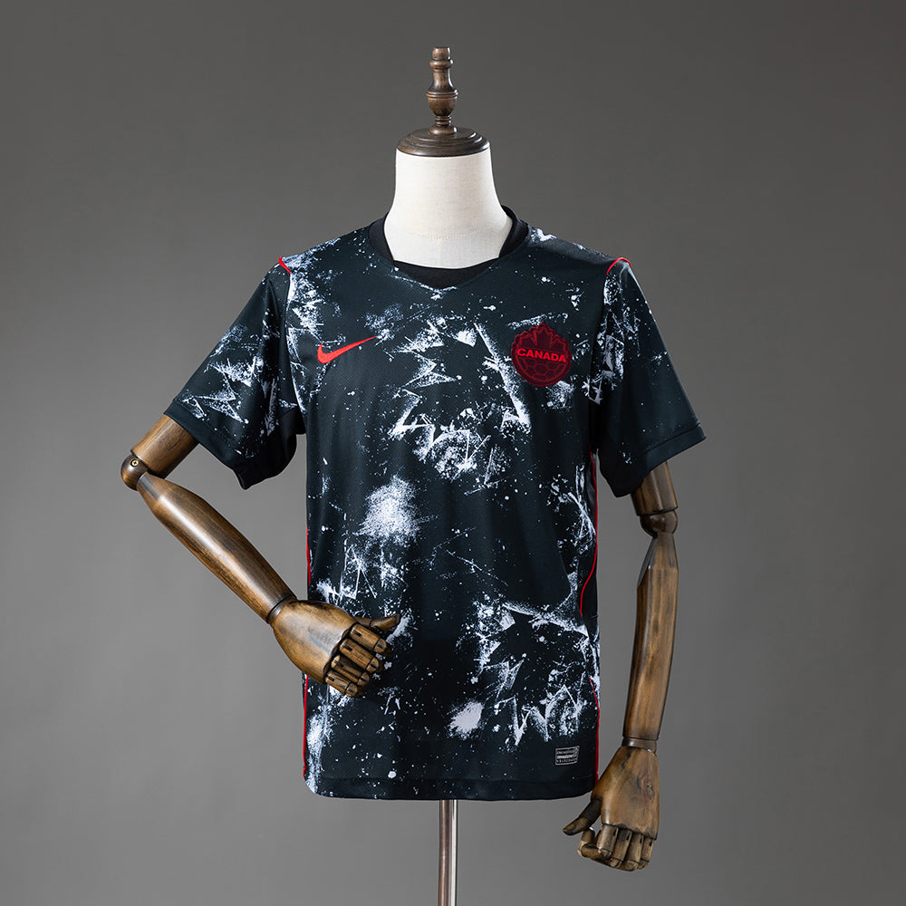 Camiseta Canadá Mundial 2026 segunda equipación versión fan blanca – Cortita y al Pie