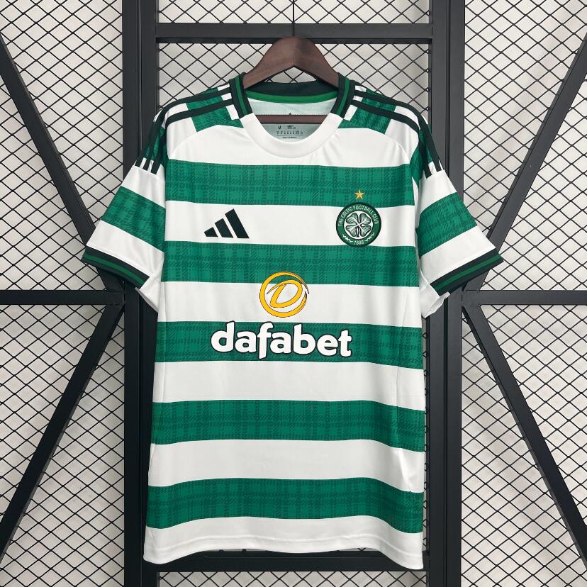Camiseta Celtic 2025/26 primera equipación versión fan verde blanca Celtic Park – Cortita y al Pie