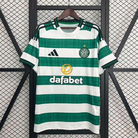 Camiseta Celtic 2025/26 primera equipación versión fan verde blanca Celtic Park – Cortita y al Pie