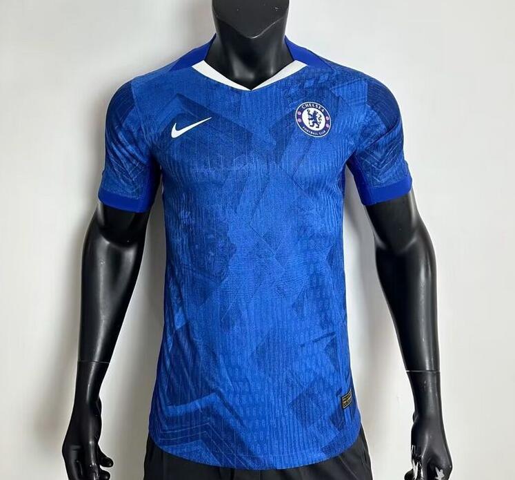Camiseta Chelsea 2025/26 primera equipación versión jugador azul Stamford Bridge – Cortita y al Pie