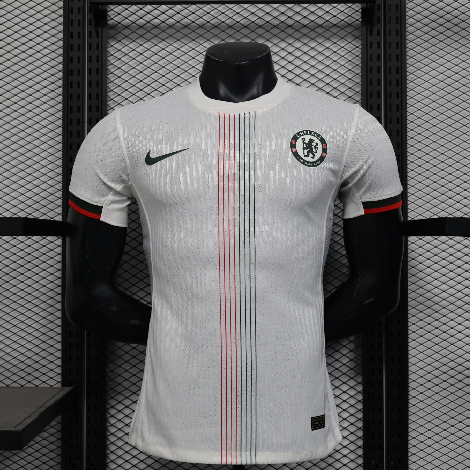 Camiseta Chelsea 2025/26 segunda equipación versión jugador Stamford Bridge – Cortita y al Pie