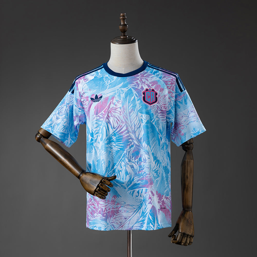 Camiseta Costa Rica Mundial 2026 segunda equipación versión fan blanca – Cortita y al Pie