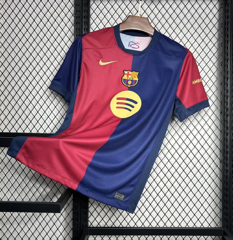 Camiseta FC Barcelona 2024/25 primera equipación versión fan vista trasera – Cortita y al Pie