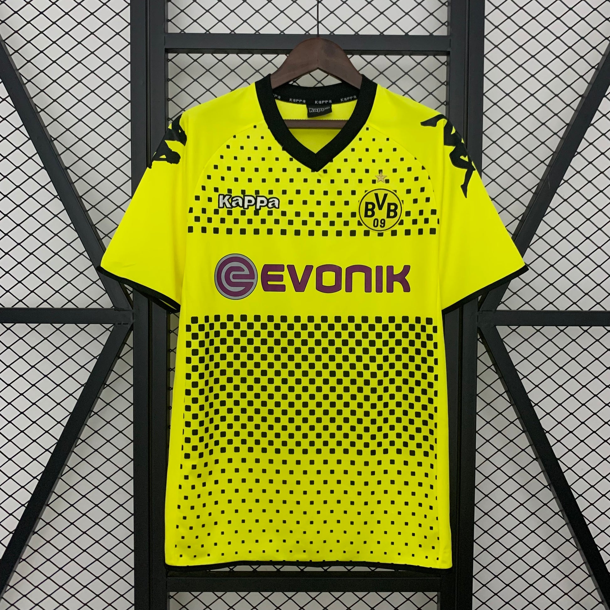 Camiseta retro Borussia Dortmund 2011/12 primera equipación amarilla Reus Lewandowski Bundesliga – Cortita y al Pie